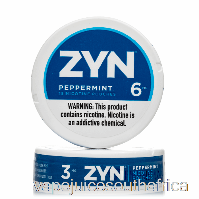 Vape Juice South Africa Zyn Nicotine Pouches - Peppermint 6Mg (5-Pack)